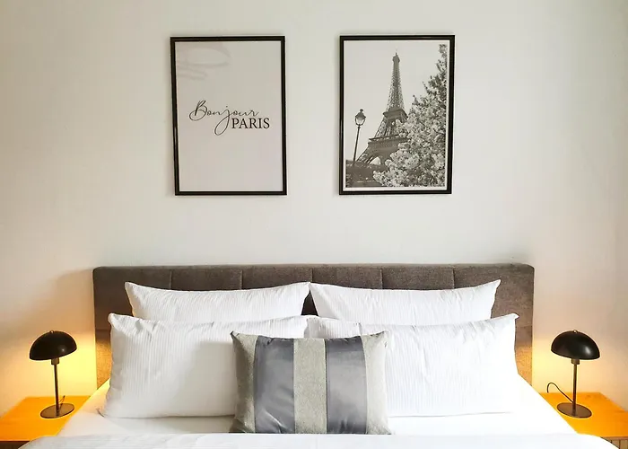 Livation - Apartments Hamm-Mitte - 2 Zi - Nespresso - Smarttv - Freewifi - Ausgestattete Kueche - 24H Check-In - Bis 4 Pers Pro Apartment