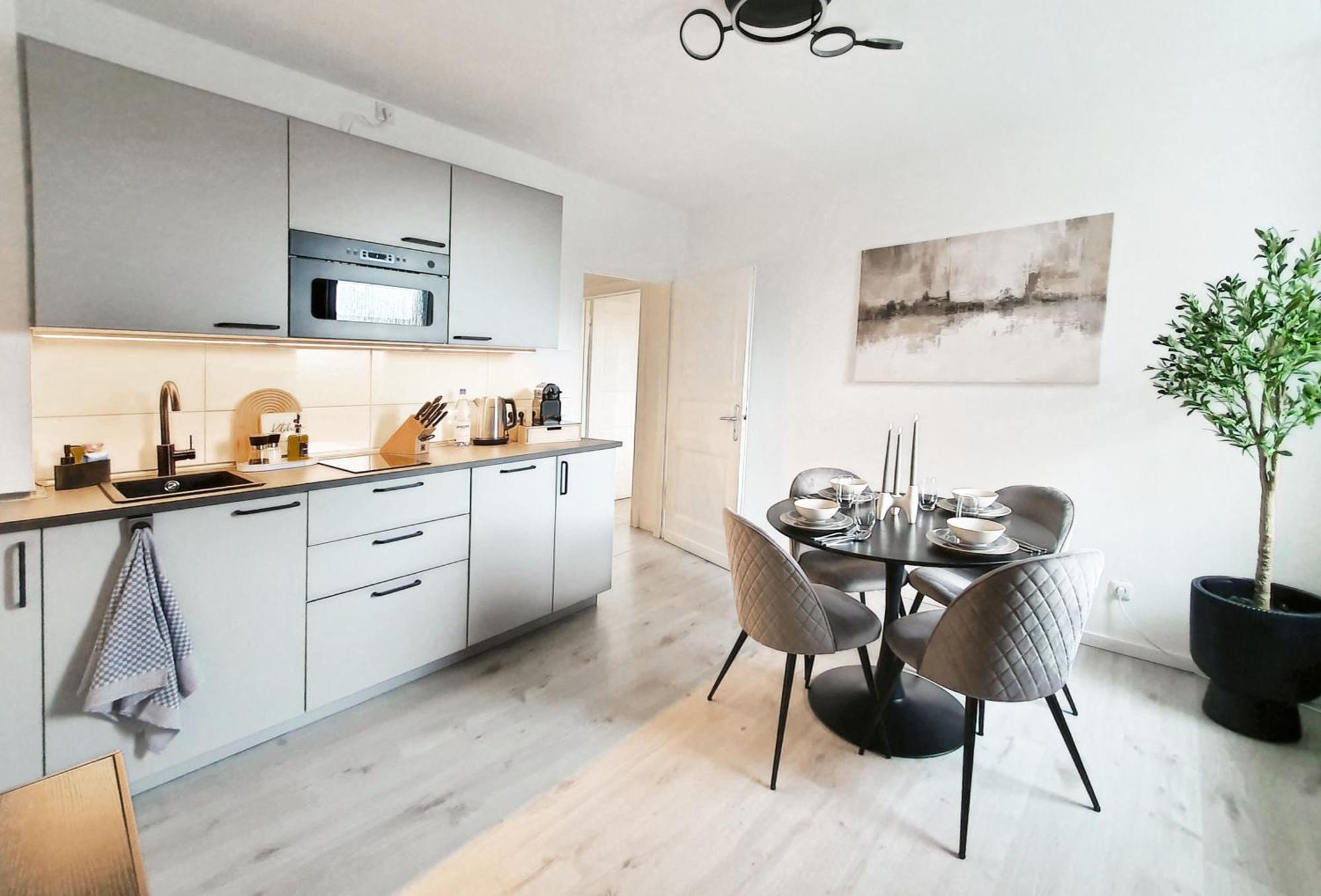 Apartment Livation - Hamm-mitte - 2 Zi - Nespresso - Smarttv - Freewifi - Ausgestattete Kueche - 24h Check-in - Bis 4 Pers Pro Hamm (North Rhine-Westphalia)
