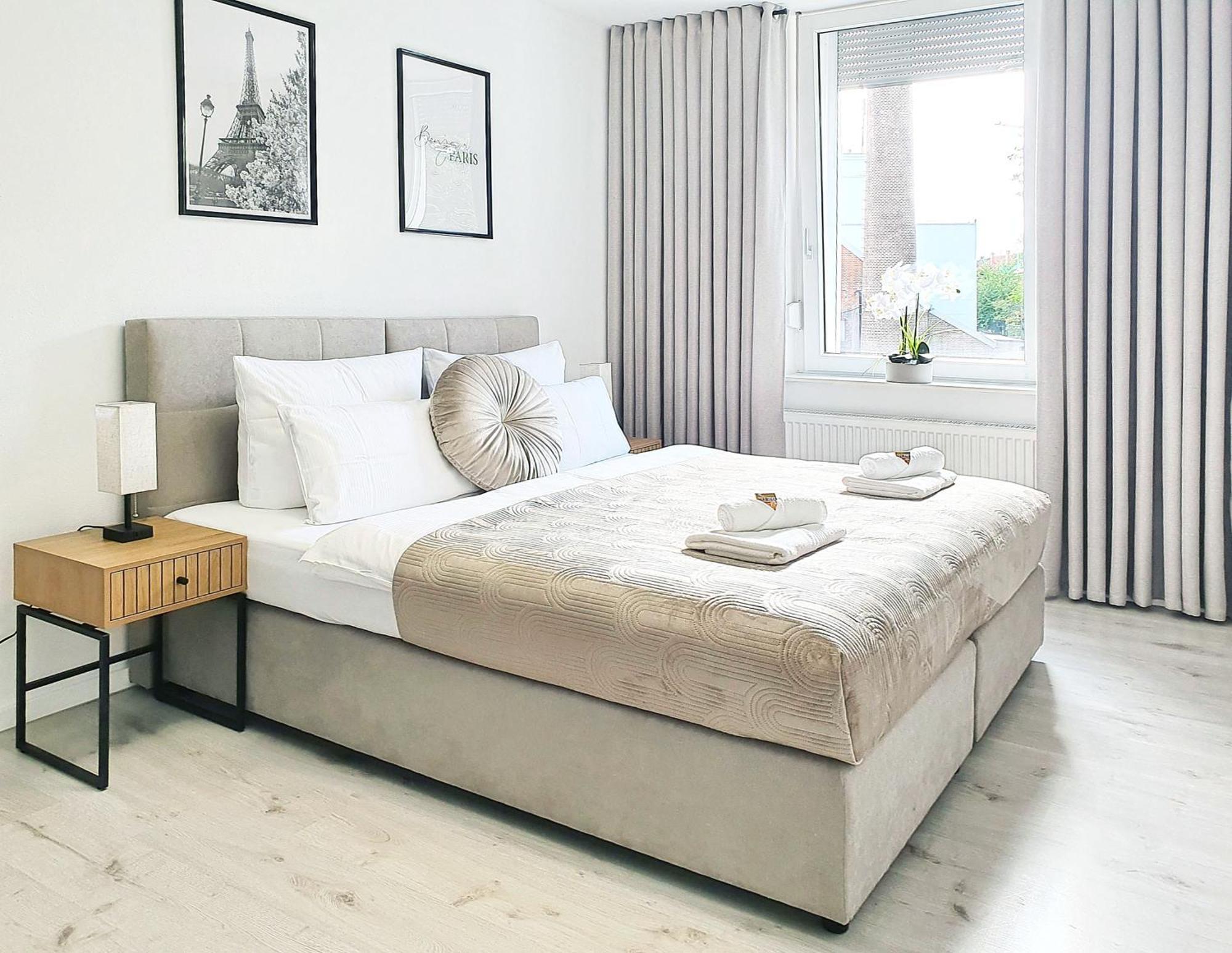 Apartment Livation - Hamm-mitte - 2 Zi - Nespresso - Smarttv - Freewifi - Ausgestattete Kueche - 24h Check-in - Bis 4 Pers Pro *